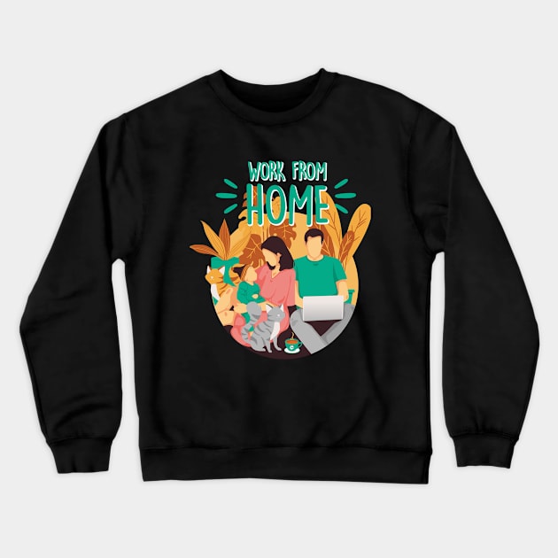 WFH Crewneck Sweatshirt by Minorseeds